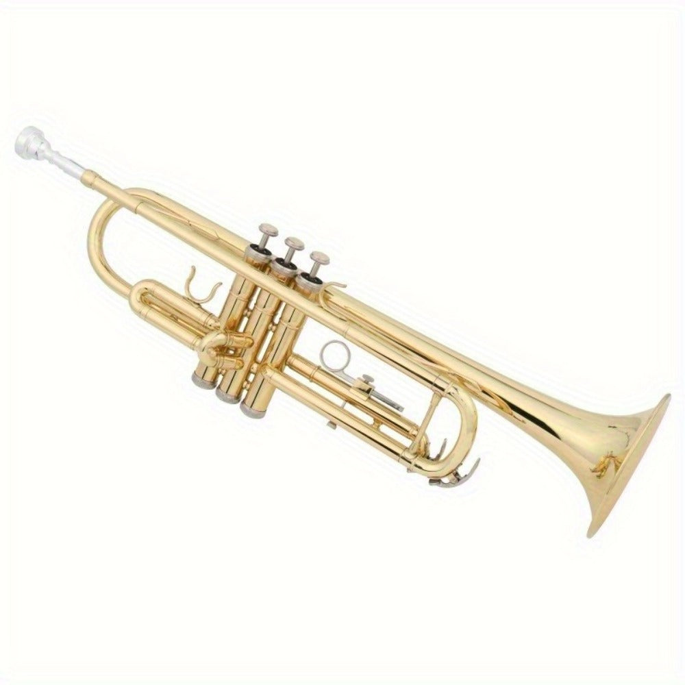 B-Flat Trumpet, 0.08mm, 8.7 cm, Ideal, Beginner, Musicians for School Band detail image - detail view 4