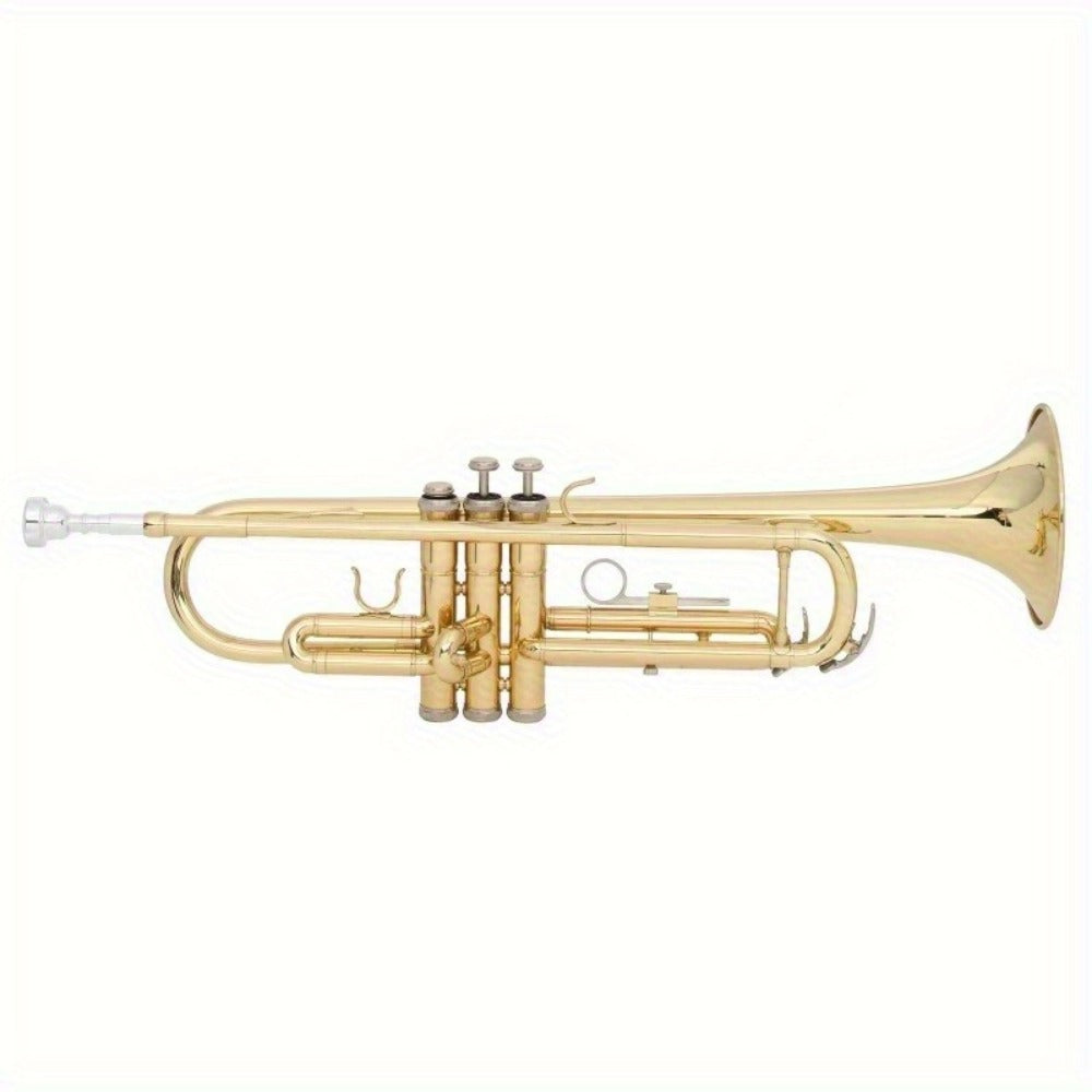 B-Flat Trumpet, 0.08mm, 8.7 cm, Ideal, Beginner, Musicians for School Band detail image - detail view 5