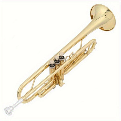 B-Flat Trumpet, 0.08mm, 8.7 cm, Ideal, Beginner, Musicians for School Band detail image - detail view 6