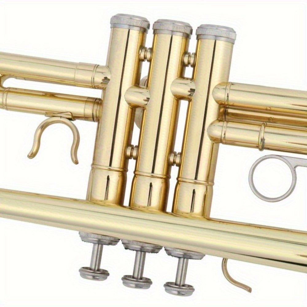 B-Flat Trumpet, 0.08mm, 8.7 cm, Ideal, Beginner, Musicians for School Band detail image - detail view 8
