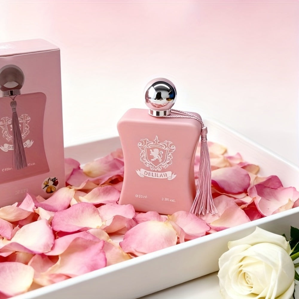 Women's Perfume Niche Eau de Parfum with Gentle Cool Sweet Profile in a Minimal Pink Bottle