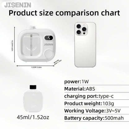 Essential Oil Diffuser Waterless Hanging Diffuser 5 Spray Modes 500mAh Rechargeable for Home Cooking, Dining and Outdoor Meals
