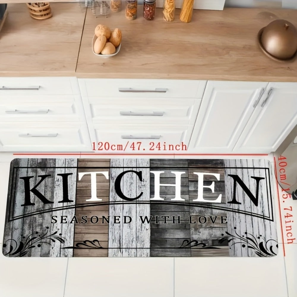 Diatomite Bath Mat Set 2 Piece - Diatom Mud Anti-Slip Floor Mat for Bathroom, Kitchen & Laundry Room