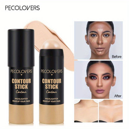 Five-Piece Cream Concealer Stick Set in Five Shades for Face and Body Makeup with Twist-Up Tubes