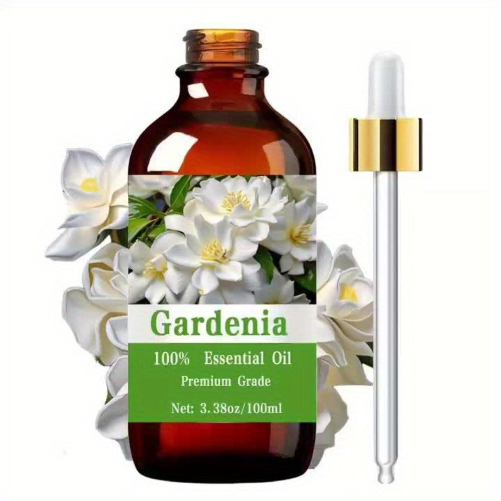 Aromatherapy Oil Gardenia Floral Aroma in 100ml Bottle with Lightweight Fast-Absorbing Texture
