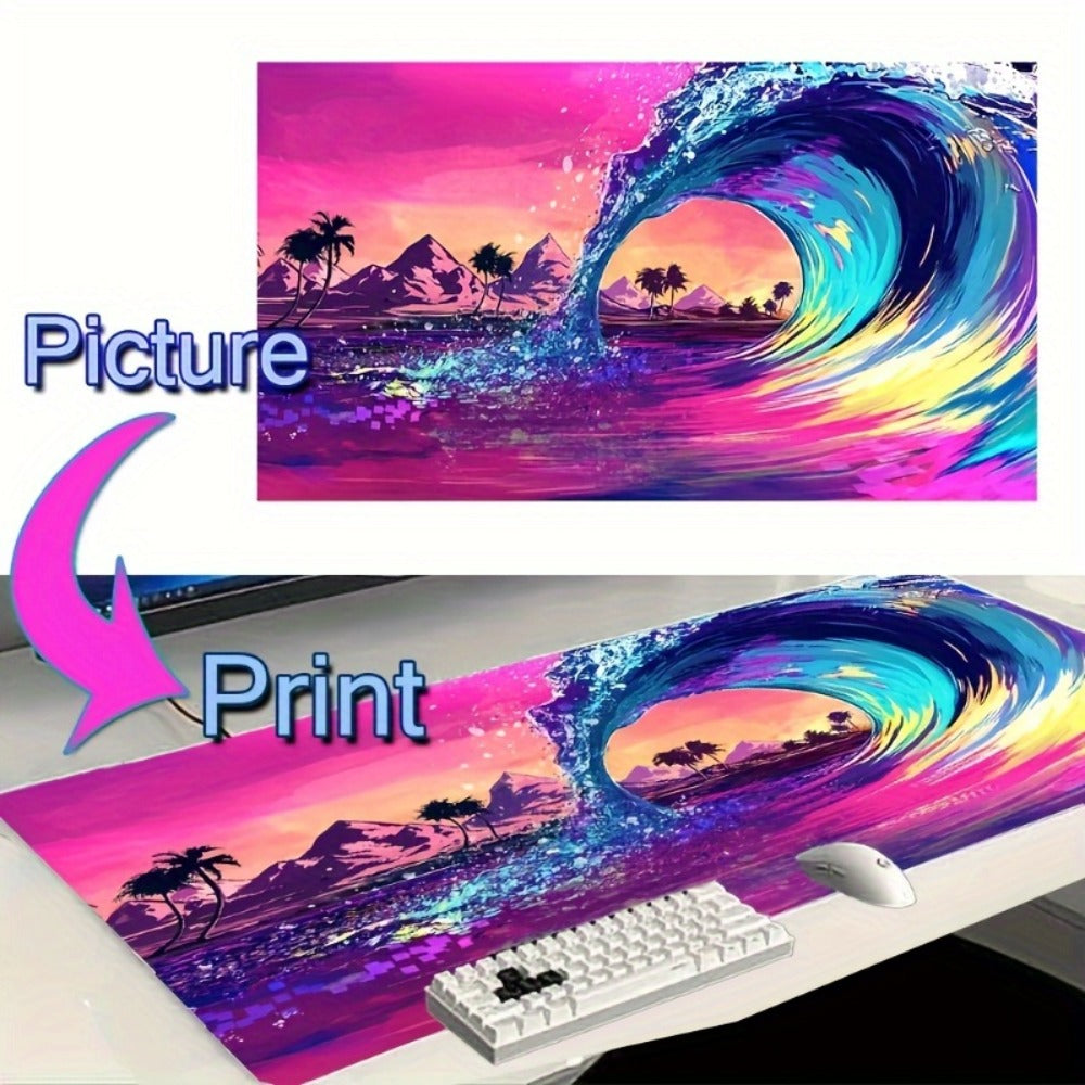 Custom Photo Mouse Pad Large Personalized Desk Mat Print Your Own Image or Text Base Extended for an Everyday Personal Care Routine