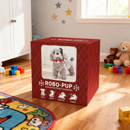 Electronic Walking Plush Animal Toys with Nine Dog, Cat or Chick Styles and Boxed or Boxless Options