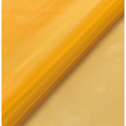 Two-Panel Solid Sheer Curtains with Rod-Pocket Header, Seven Colors and Four Size Configurations