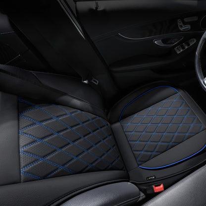 Car Seat Covers Front Pair with Full-Surround High-Back Design and Fifteen Color or Pattern Options