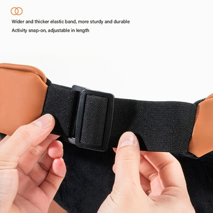 Car Neck Pillow Nappa Leather Headrest – Memory Foam Lumbar Support with Embroidery, All-Season Universal Car Interior Accessory