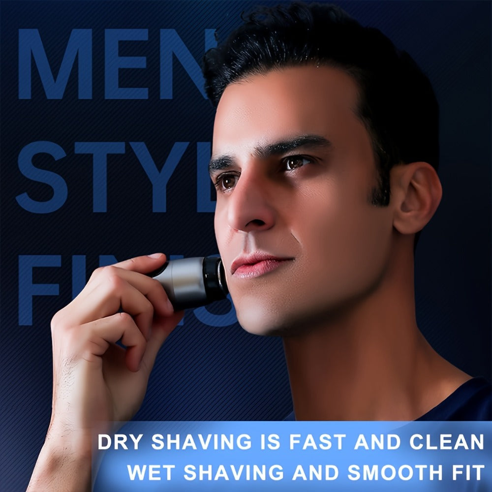Electric Shaver Mini 1200mAh USB Rechargeable Pocket Razor in Five Colors for Daily Grooming