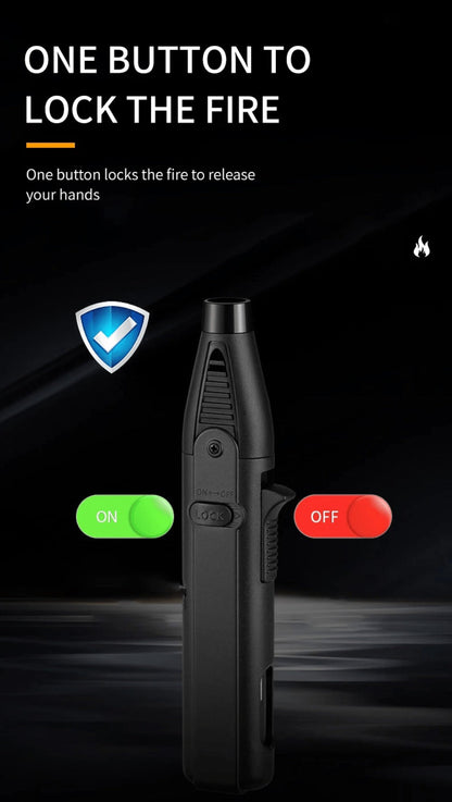 Long-Reach Torch Lighter Multipack with 10 or 15 Extended Igniters in Five Coordinated Body Colors