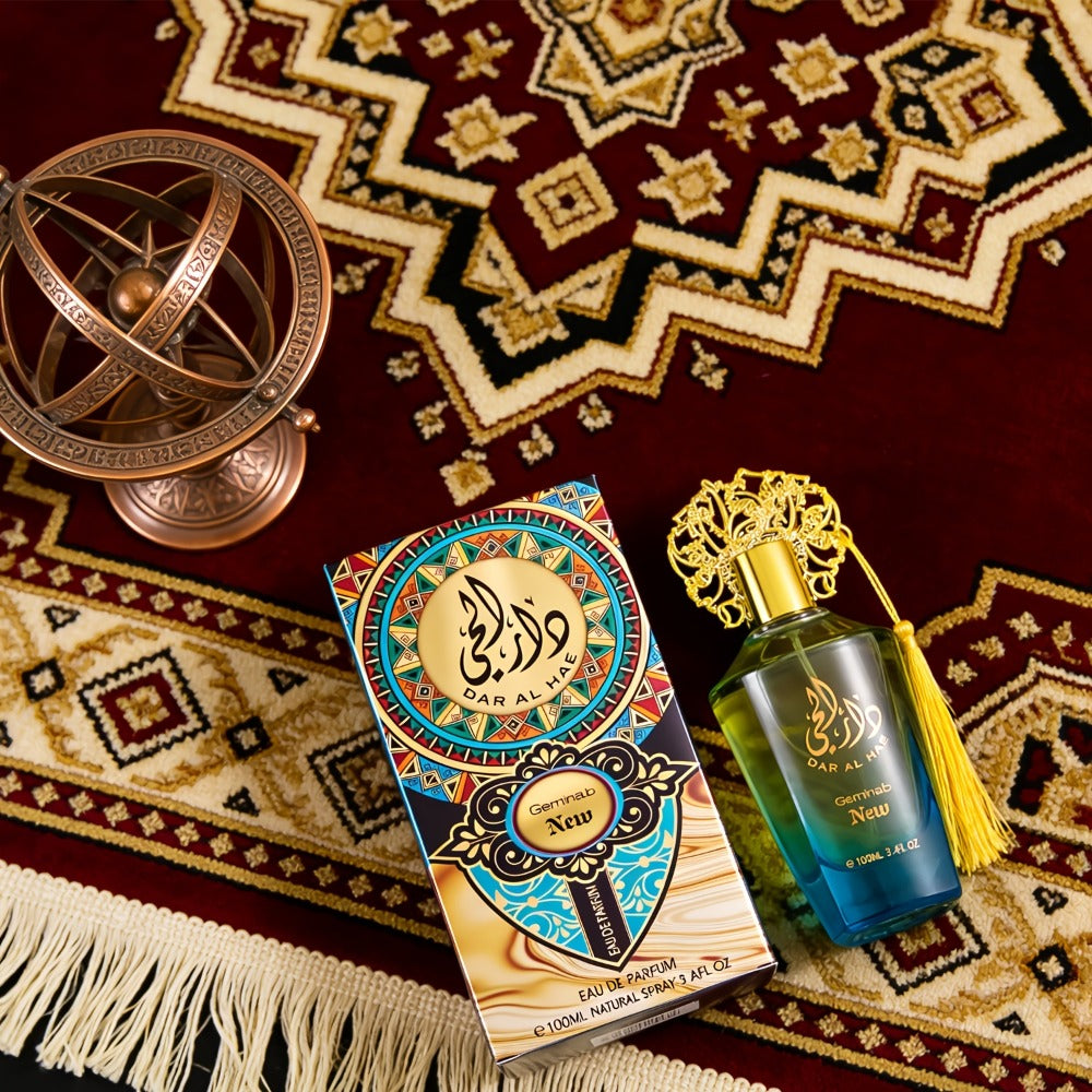 Cologne Spray 100ml Miss and Man Options with Ornate Bottle, Tassel Detail and Presentation Box