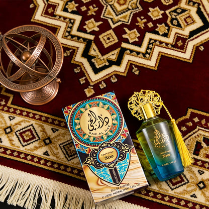 Cologne Spray 100ml Miss and Man Options with Ornate Bottle, Tassel Detail and Presentation Box
