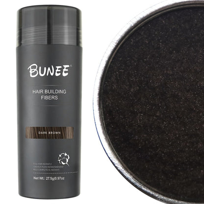 27.5-Gram Hair Fiber Powder in Seven Shades from Black and Brown to Blonde, Auburn and Gray