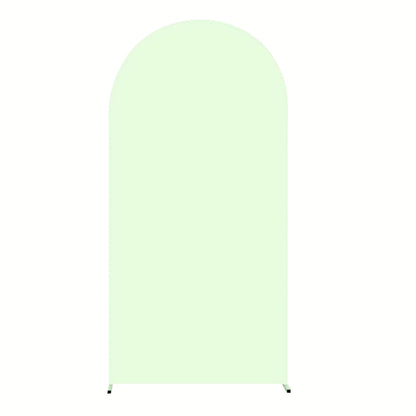 6FT Stretch Fabric Arch Cover with Bottom Zipper, 72 x 31.5-Inch Size and Eight Color Options