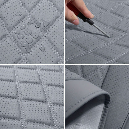 Car Seat Covers Front Pair with Full-Surround High-Back Design and Fifteen Color or Pattern Options