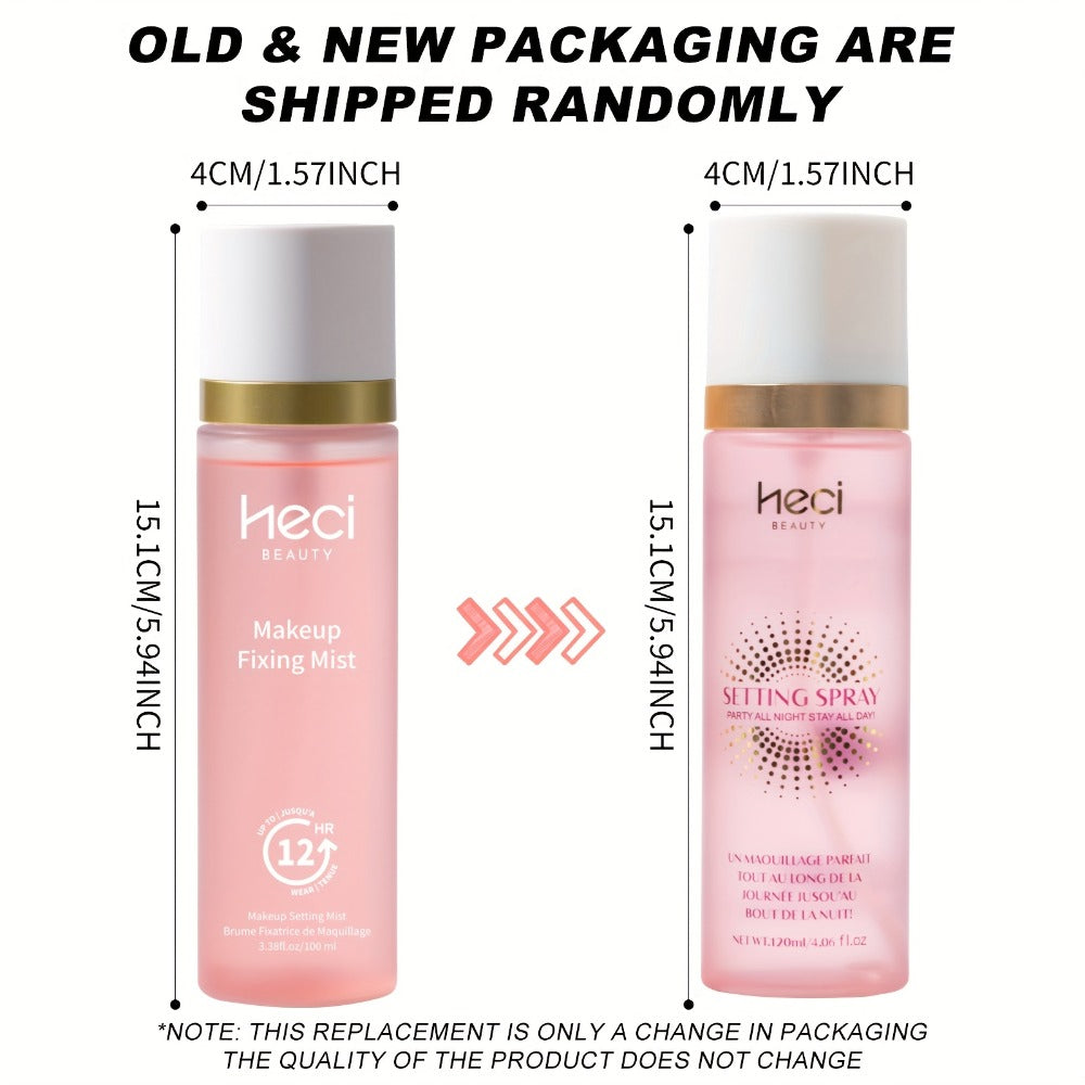 Three-in-One Makeup Setting Spray for Priming, Hydrating and Setting an Everyday Makeup Look