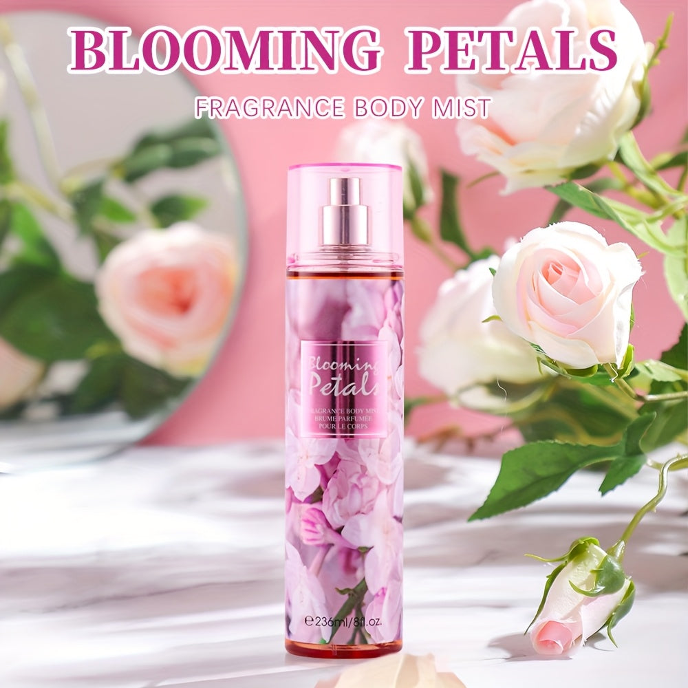 Floral and Fruit Body Mist Spray, 8 fl oz / 236ml in Fourteen Exact Scent Options for External Body Use