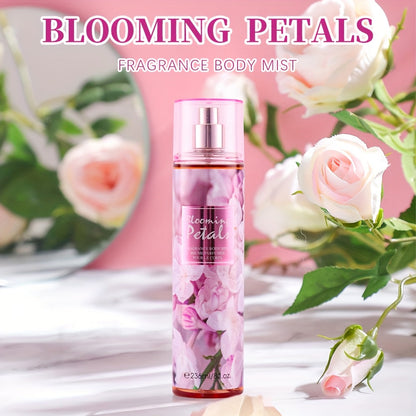 Floral and Fruit Body Mist Spray, 8 fl oz / 236ml in Fourteen Exact Scent Options for External Body Use