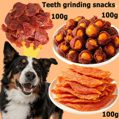 Dog Treats Duck, Chicken, Milk Stick and Sweet Potato Assortment with Combination and Gift Box Options