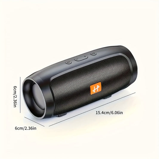 Portable Bluetooth Speaker with 5.1-Channel Listing, 1200mAh Battery and USB-C in Three Colors
