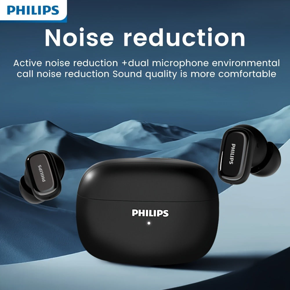 Wireless Earbuds Philips TAT2569 with Active Noise Reduction, Dual Mics and 18-Hour Playtime