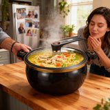 All-purpose pot (can fry, boil, stew and bake)