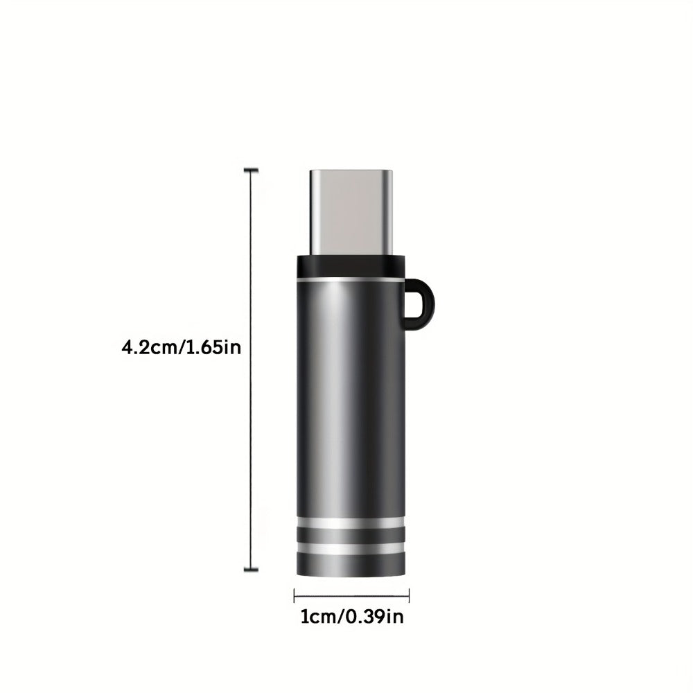 USB Type-C Electric Lighter – Aluminum Alloy Flameless Rechargeable Lighter, No Battery, Windproof – Ideal for Daily Use, Travel & Carry-On Airplane Safe