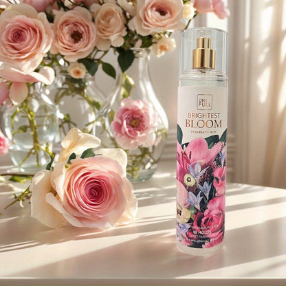 Body Mist Perfume Spray 8oz – 12 Scents Floral Hair & Body Fragrance for Women, Rose, Cherry Blossom, Beach, Long-Lasting Light Scent, Unisex Daily Wear Gift