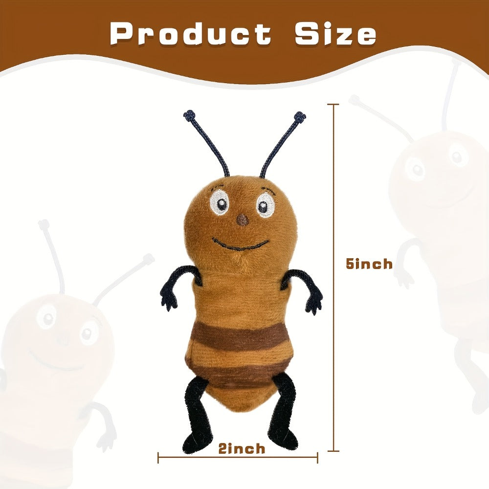 Six-Piece Insect Finger Puppet Set with Six Colorful Bug Designs for Storytelling and Pretend Play