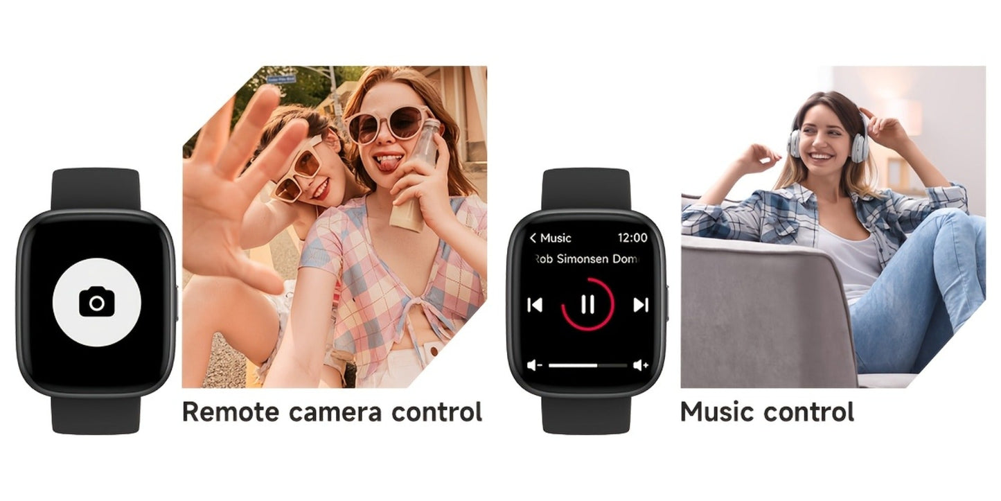 Smartwatch – Alexa Built-in Waterproof 1.83" HD – Wireless Calling, 100+ Sport Modes, Heart Rate SpO2 Sleep Tracker, Optional Woven…