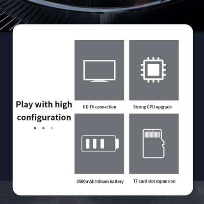 Handheld Game Console Powkiddy X70 with 7-Inch IPS HD, 1024x600 resolution, 32GB or 128GB Options, 3500mAh Battery, Mini HDMI