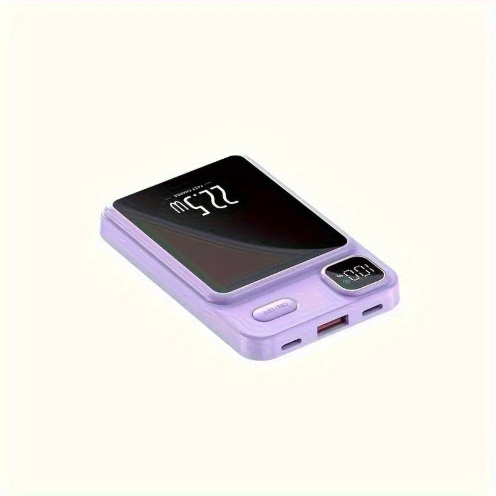 Magnetic Wireless Power Bank 38880mAh 22.5W Fast Charging with Digital Display for iPhone 17 16 15 14 13 12 Pro Max Plus Android – Portable MagSafe-Compatible Outdoor Battery Pack TSA Approved