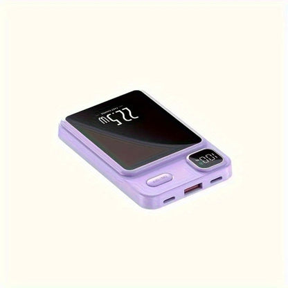 Magnetic Wireless Power Bank 38880mAh 22.5W Fast Charging with Digital Display for iPhone 17 16 15 14 13 12 Pro Max Plus Android – Portable MagSafe-Compatible Outdoor Battery Pack TSA Approved
