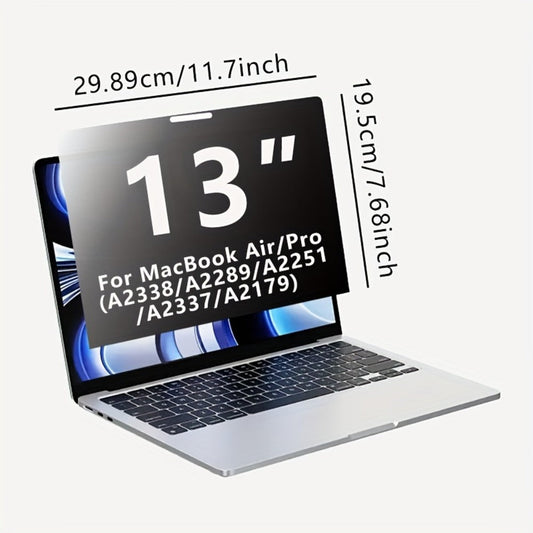 Screen Protector, 13.3-Inch MacBook Air and Pro Privacy Film with 30-Degree Side-Angle Filter and Anti-Glare Surface