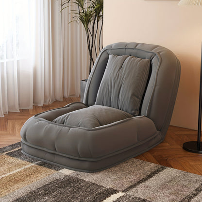 Human Dog Bed for Adults & Pets – Foldable Lazy Sofa Bed with 5 Adjustable Positions, High-Resilience Sponge, Breathable Corduroy, 2 Soft Pillows, Bedroom Living Room Reading Corner
