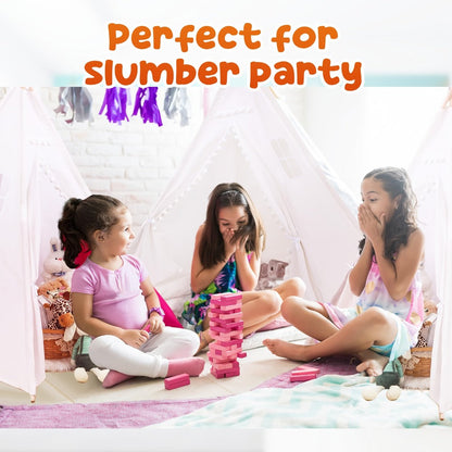 Kids Teepee Play Tent with 140 x 120cm Frame, White, Blue, Pink or Star Fabric Options and No Sitting Mat