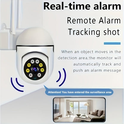 Indoor Security Camera 6-Pack with 1080P Video, 355° Pan-Tilt, Night Vision and USB Power Setup