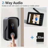 doorbell with Screen+32G Card