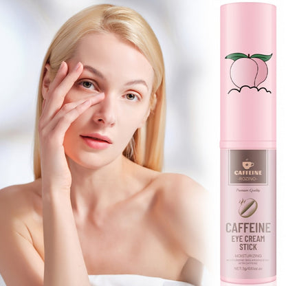 Eye Cream Firming Anti-Aging 2pcs with Caffeine & Ceramide NP — Reduces Dark Circles Puffiness Fine Lines Crow's Feet Lifted Refreshed Under-Eye Look Daily Skincare