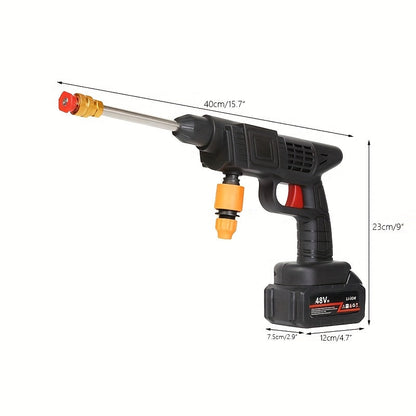 Cordless Pressure Washer Battery Powered, Car Yard Driveway Garden for Garden, Patio and Yard Use