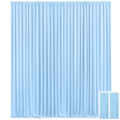 Two-Piece Photography Backdrop Curtain Set with 150 cm Width and 215 cm or 300 cm Height Options