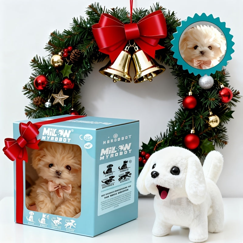 Walking Dog Toy for Kids Furry Interactive Puppy That Walks and Barks with the Listed Color, Size or Set Options for Everyday Use
