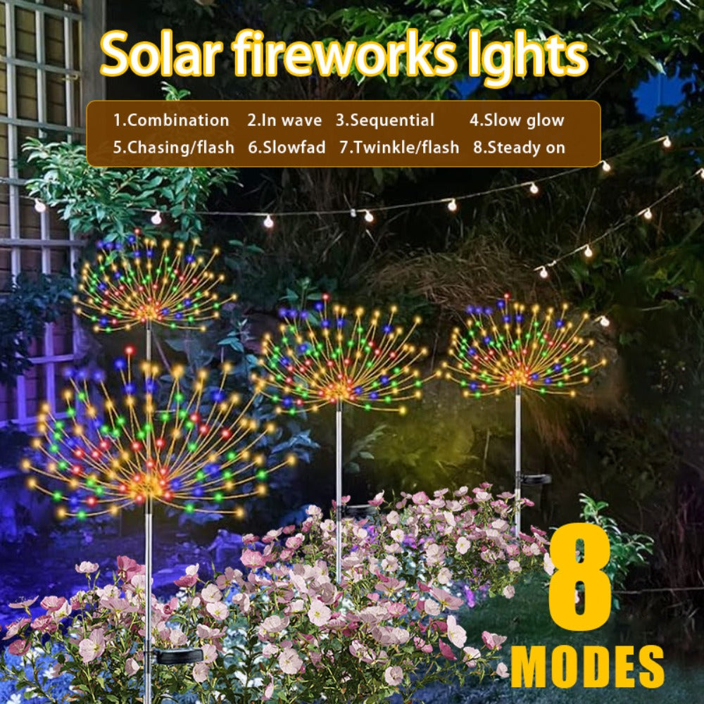 Solar LED String Lights Outdoor Waterproof – 120/240 LED Fairy Lights for Garden Patio Tree Wedding Christmas Holiday Festival Decoration – White Warm White Multicolor
