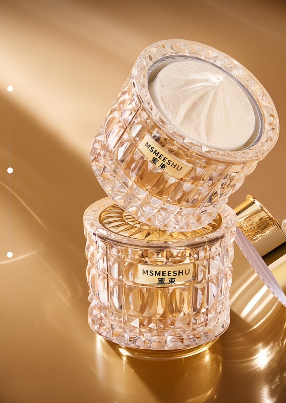 Face Cream 50g Collagen Ginseng and Reishi Mushroom Formula with Pearl, Milk and Allantoin