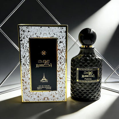 AL FARIS Black Mustang Men Cologne Eau de Parfum 3.38 oz 100ml Dubai Arabian Oriental Fragrance Long Lasting Woody Oud Musk Spray
