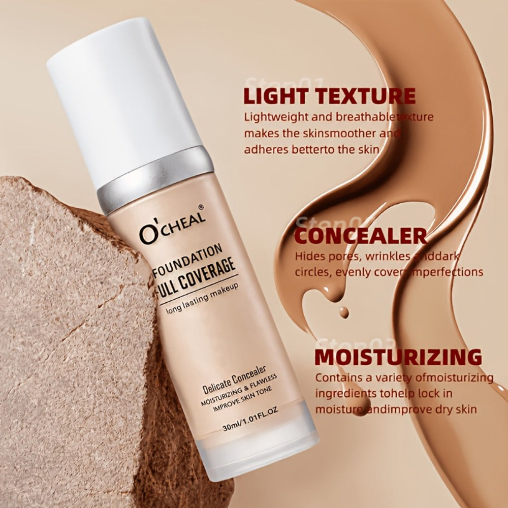 Air Cushion Foundation Compact with Four Exact Ivory, Light Brown, Nude and Porcelain Checkout Shades