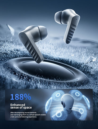 Wireless Earbuds Mini Lightweight In-Ear with ENC Calls, Touch Control and Long Battery in Three Colors