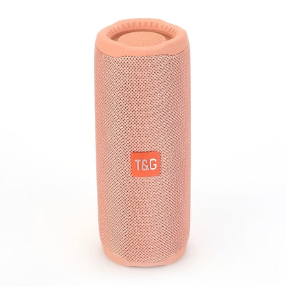 TG365 Portable Bluetooth Speaker with LED Light – TWS Stereo, Built-In Mic, FM Radio, TF Card, USB, AUX, Hands-Free Calling, Shock-Resistant Outdoor Wireless Speaker Gift